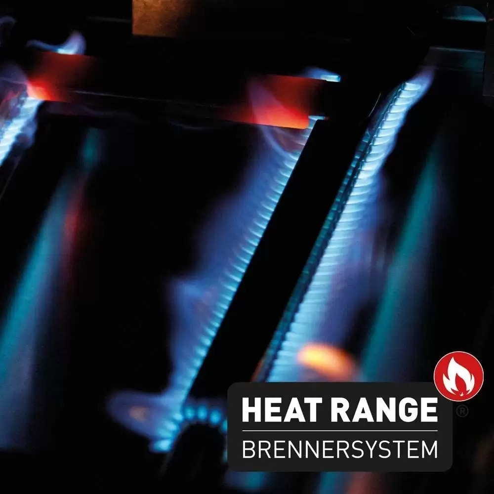 Parrilla de gas – 4 quemadores turbo y zona infrarroja para una experiencia de asado superior