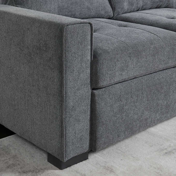 Sofá cama convertible con arcón – Cama integrada